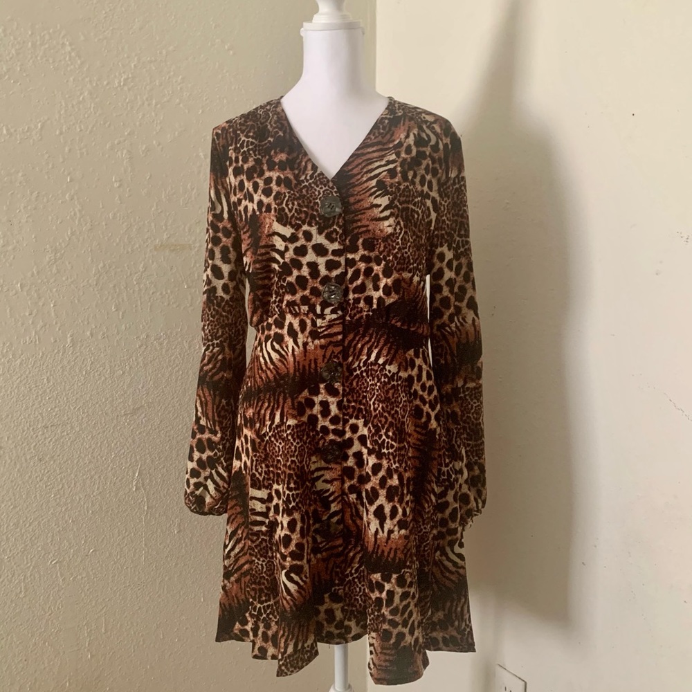 Cheetah Print SHEIN dress
